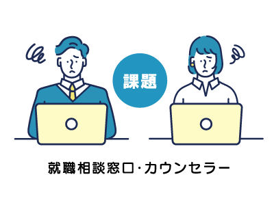 就職カウンセラーの課題
