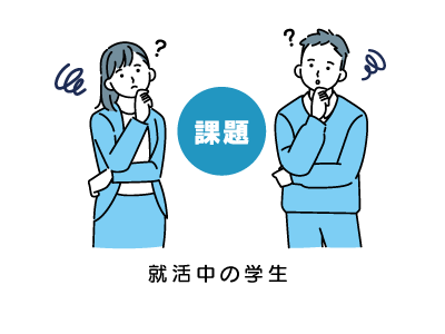 就活生の抱える課題・不安・疑問
